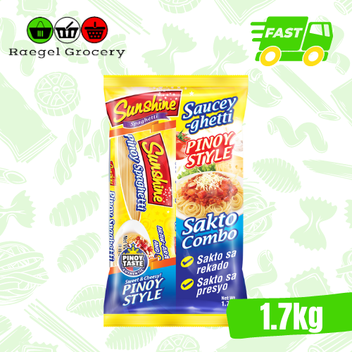 Sunshine Spaghetti Pinoy Style Sweet Blend 17kg Spaghetti And Sauce