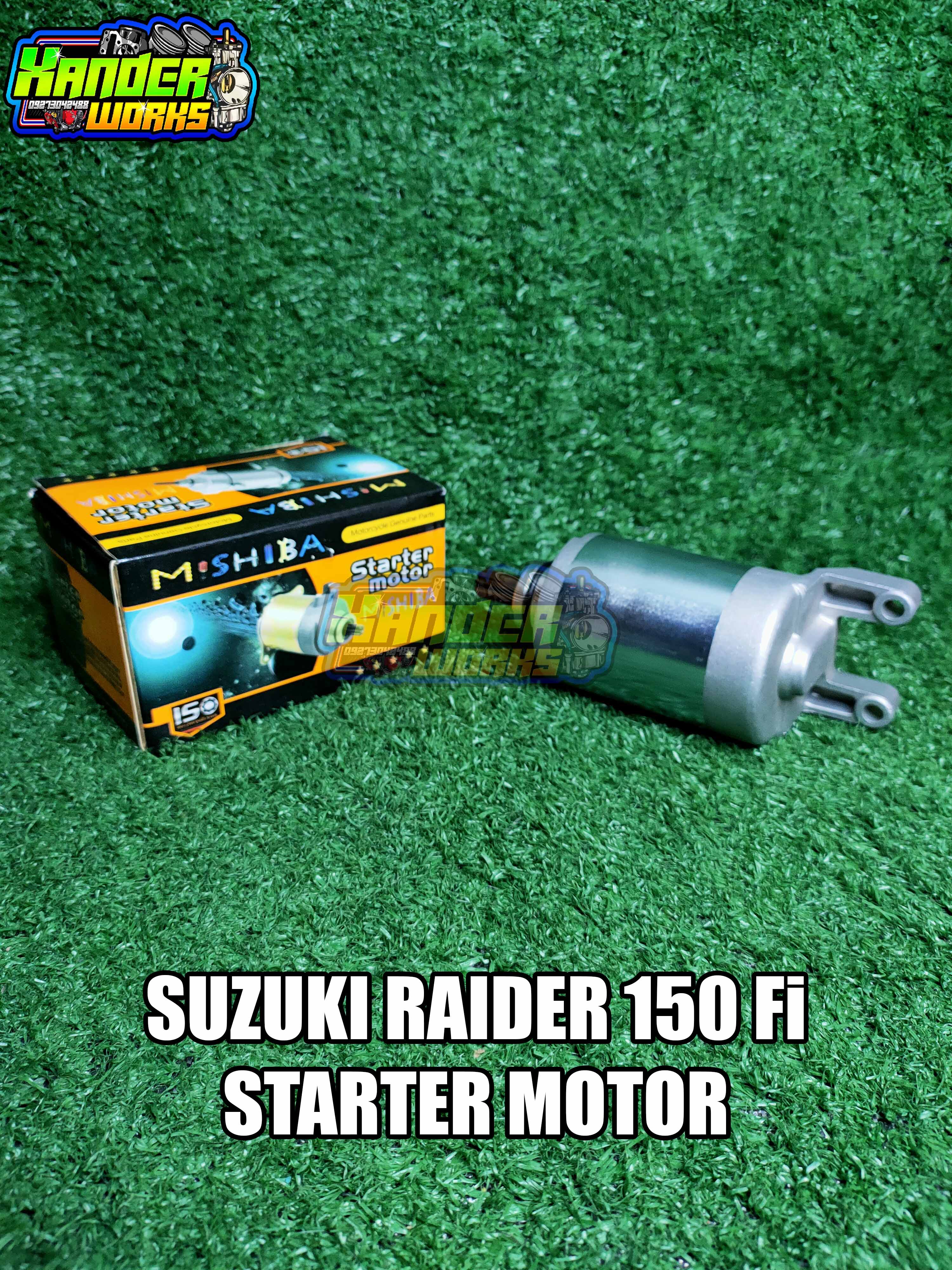 SUZUKI RAIDER 150 STARTER MOTOR MISHIBA BRAND Lazada PH
