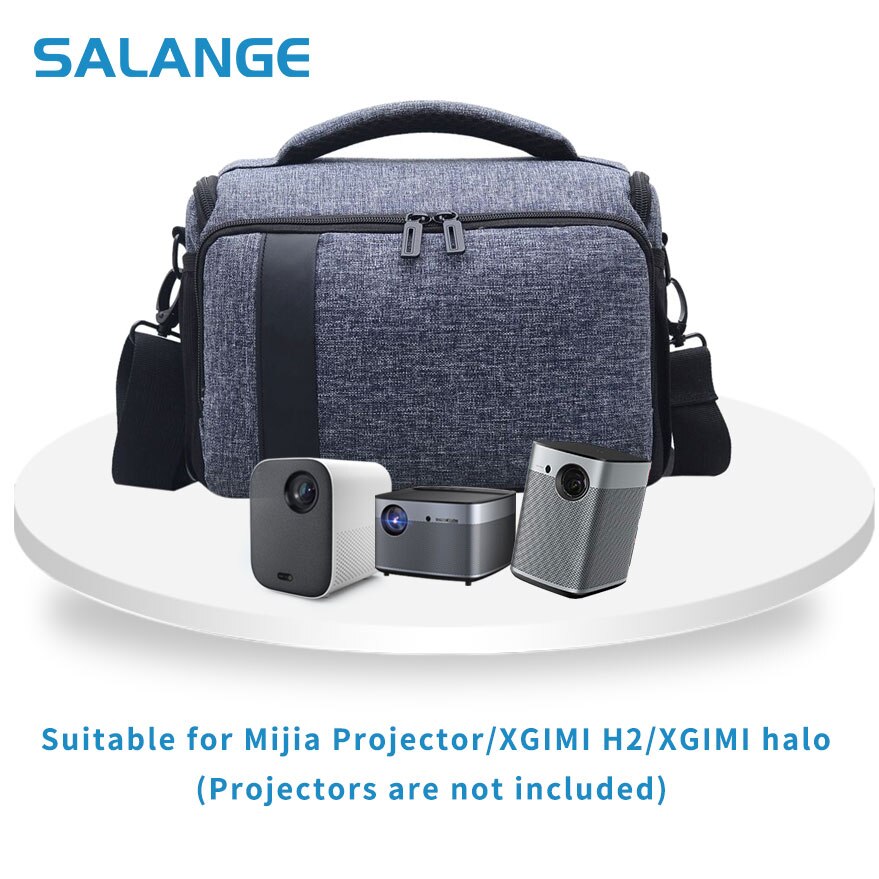 โปรเจคเตอร์กระเป๋าเก็บของสำหรับ Xiaomi Mijia โปรเจ็คเตอร์ขนาดเล็ก Mini XGIMI Halo H2โปรเจ็คเตอร์ขนาดเล็กกระเป๋าแบบพกพาโปรเจคเตอร์อุปกรณ์เสริม Pack