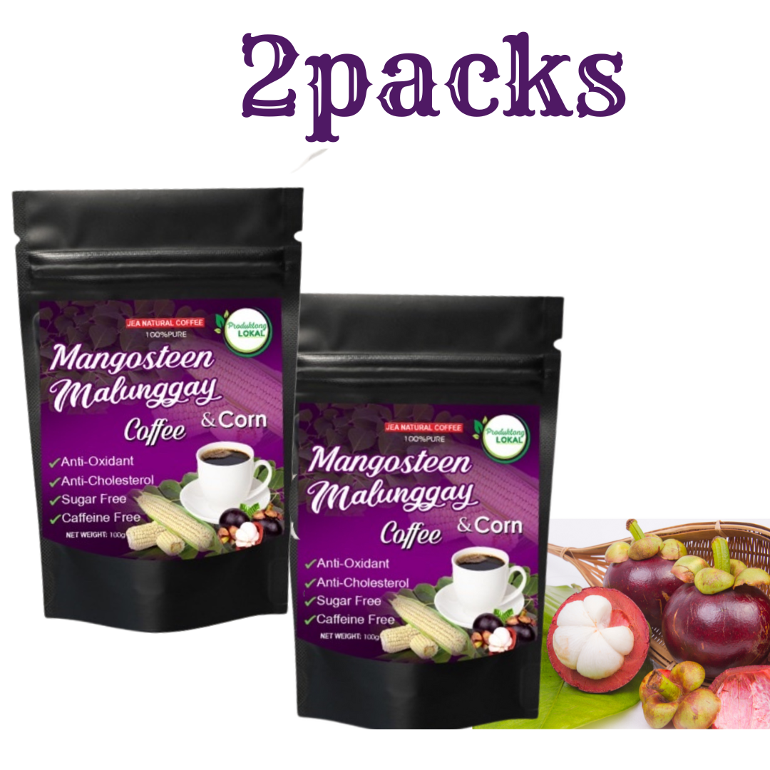100 grams Mangosteen, Malunggay and Corn Coffee No Sugar, No Caffeine