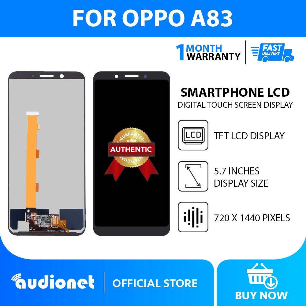 Smartphone LCD for Oppo A83 Digital Touch Screen Display Frame Assembly