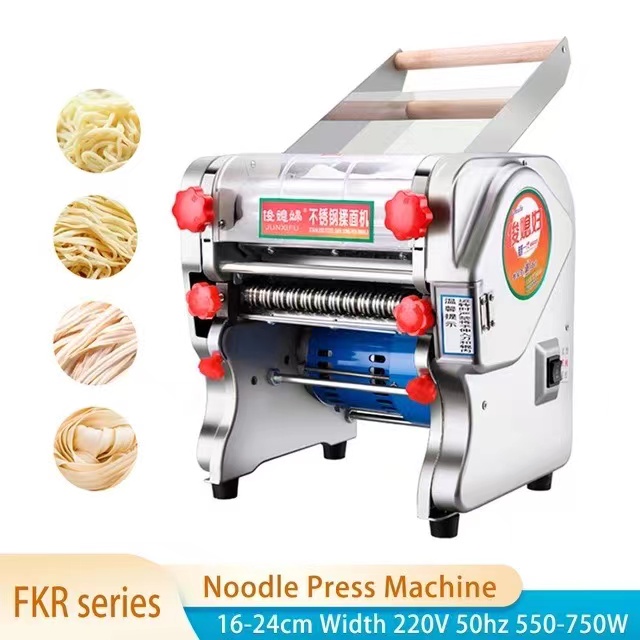 500W 200mm Wide Commercial Electric Noodle Pressing Machine Stainless Steel  Pasta Maker Multifunctional Noodle Rolling - AliExpress