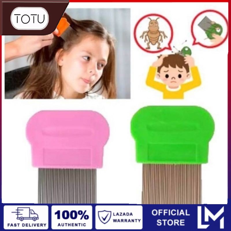 Totuang Stainless Steel Lice Terminator Hair Brushes Magic Suyod Hair