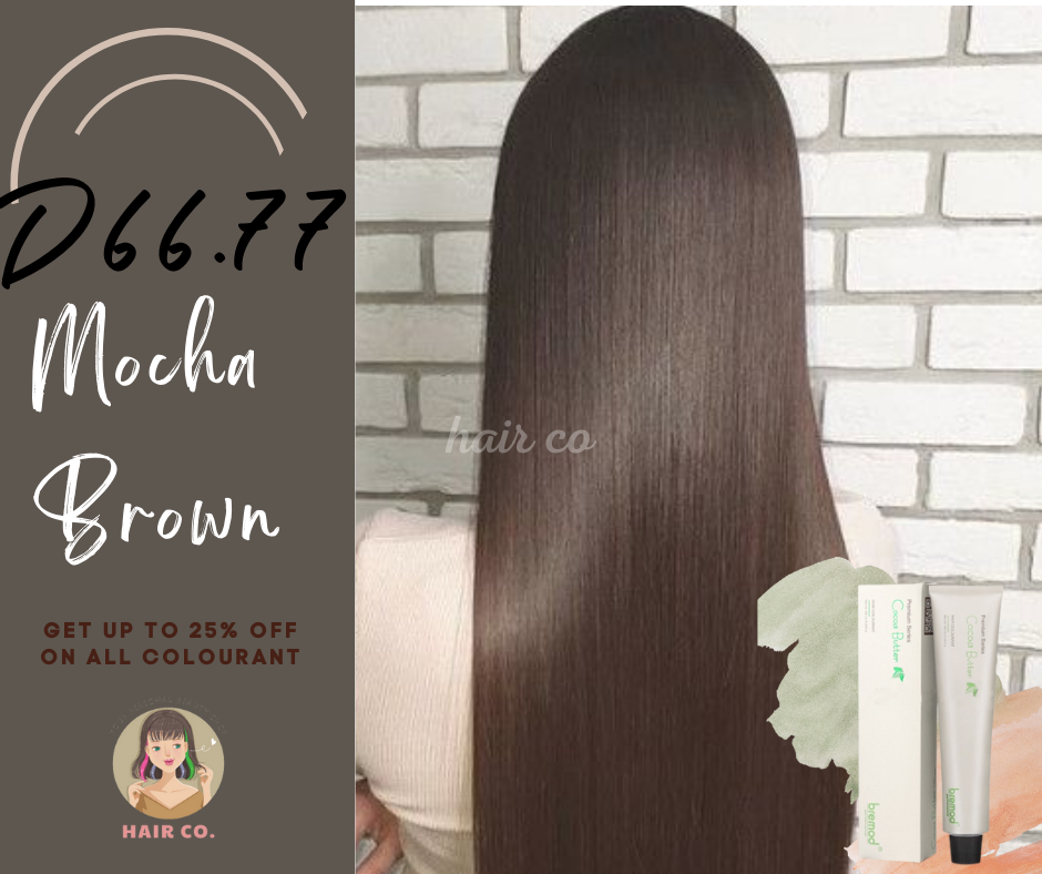 Mocha Brown D66.77 Bremod Premium Hair Color 100ml | Lazada PH