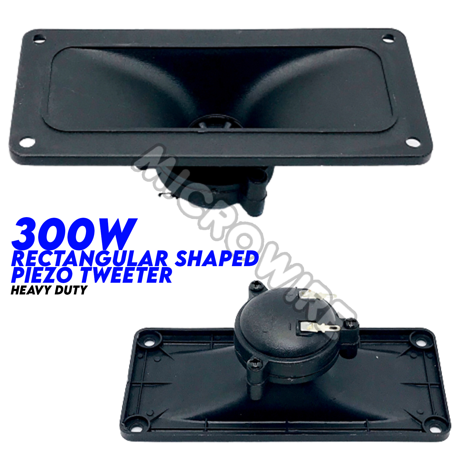 Rectangle Piezo Tweeter 700W With Grills Heavy Duty ( Per Piece ...