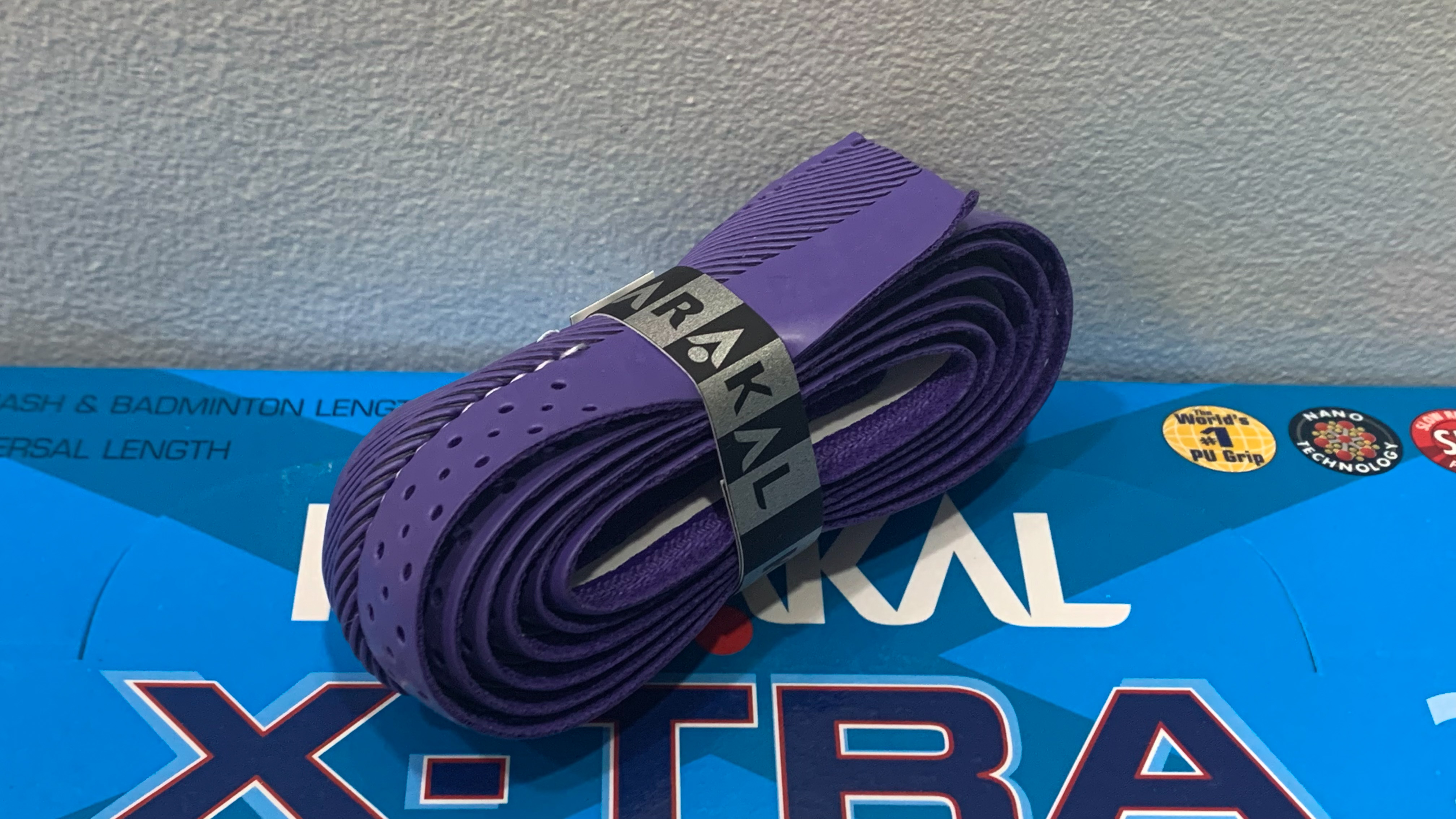 Impugnatura Karakal X-TRA Bianca – Per Tennis, Badminton, Squash – Nuova