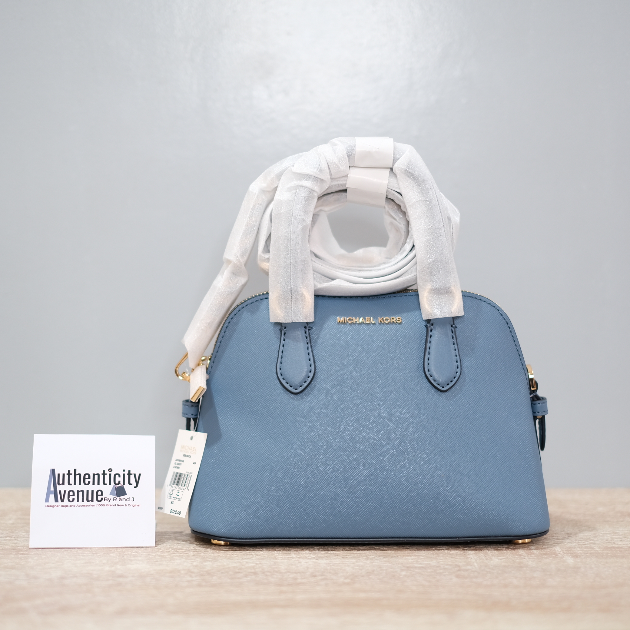 Michael Kors Veronica Extra-Small Saffiano Leather Crossbody Bag Lugga –  Robinsons Singapore