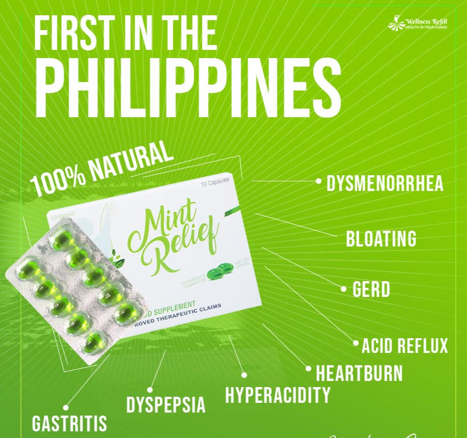 Mint Relief is an allnatural and quick solution that helps with
