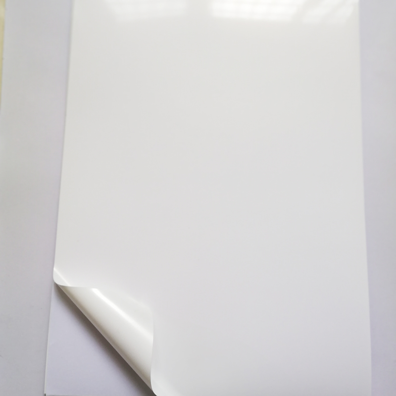 FUNCOLOUR A4 Blank Waterproof Sticker Paper GLOSSY White Vinyl Label