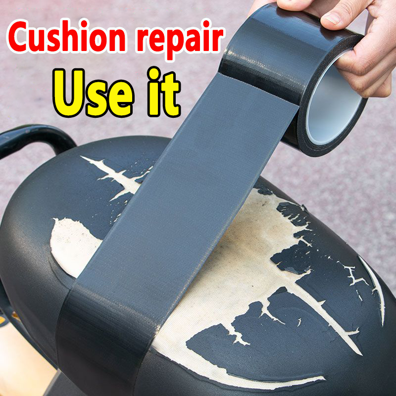 Self-adhesive Leather Patch: Repair Your Sofa, Car, Or Motorcycle Seats  With Strong Bucky Tape! - Temu Japan