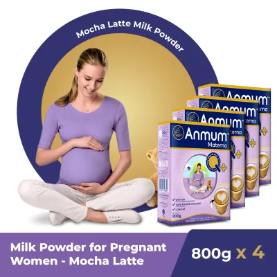 Anmum Materna Milk Powder Mocha Latte 800G x 4
