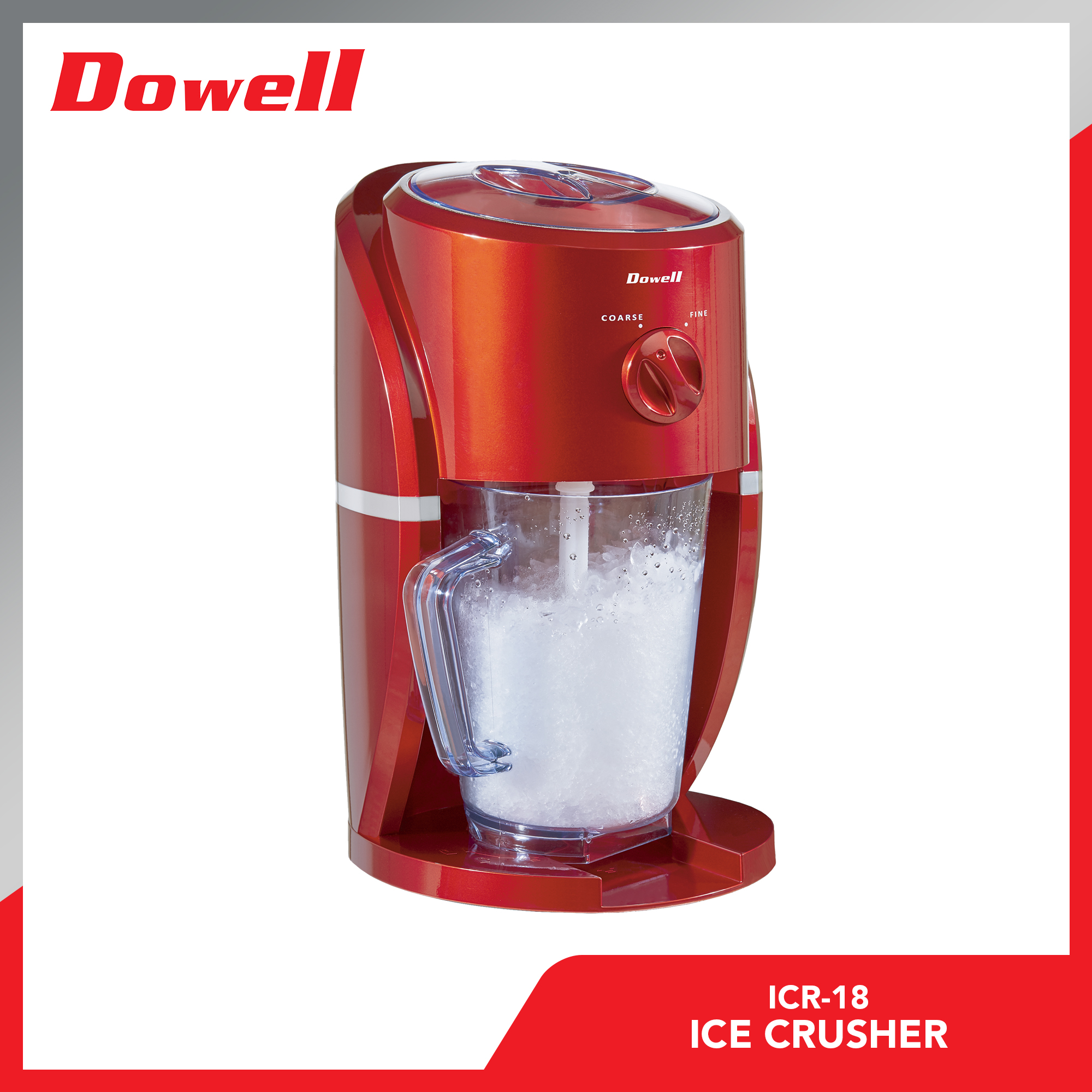 Dowell ICR18 1L jug capacity Ice Crusher Lazada PH