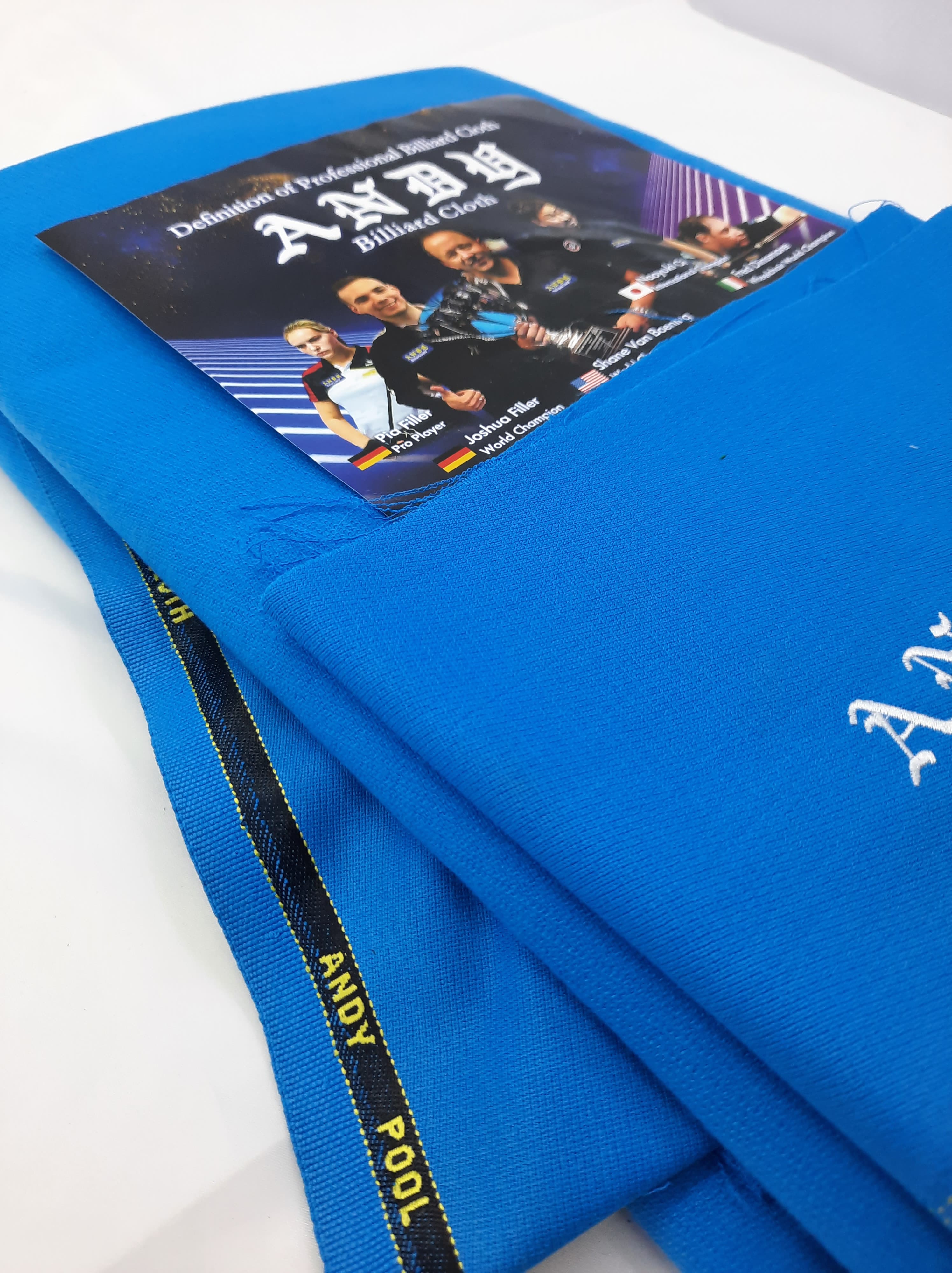 ANDY 600 Worsted Pool Table Cloth + Free Quick-Clean Felt Cleaner & Towel