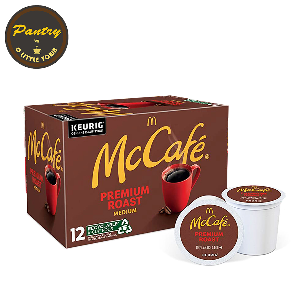 Set of 3 12 K-Cup Packs Medium McCafe Premium Roast