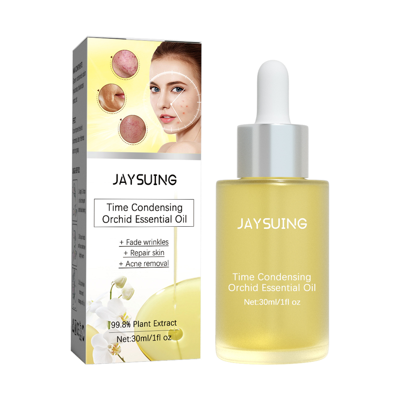 Jaysuing orchid anti-acne essential oil to blackhead acne acne marks ...