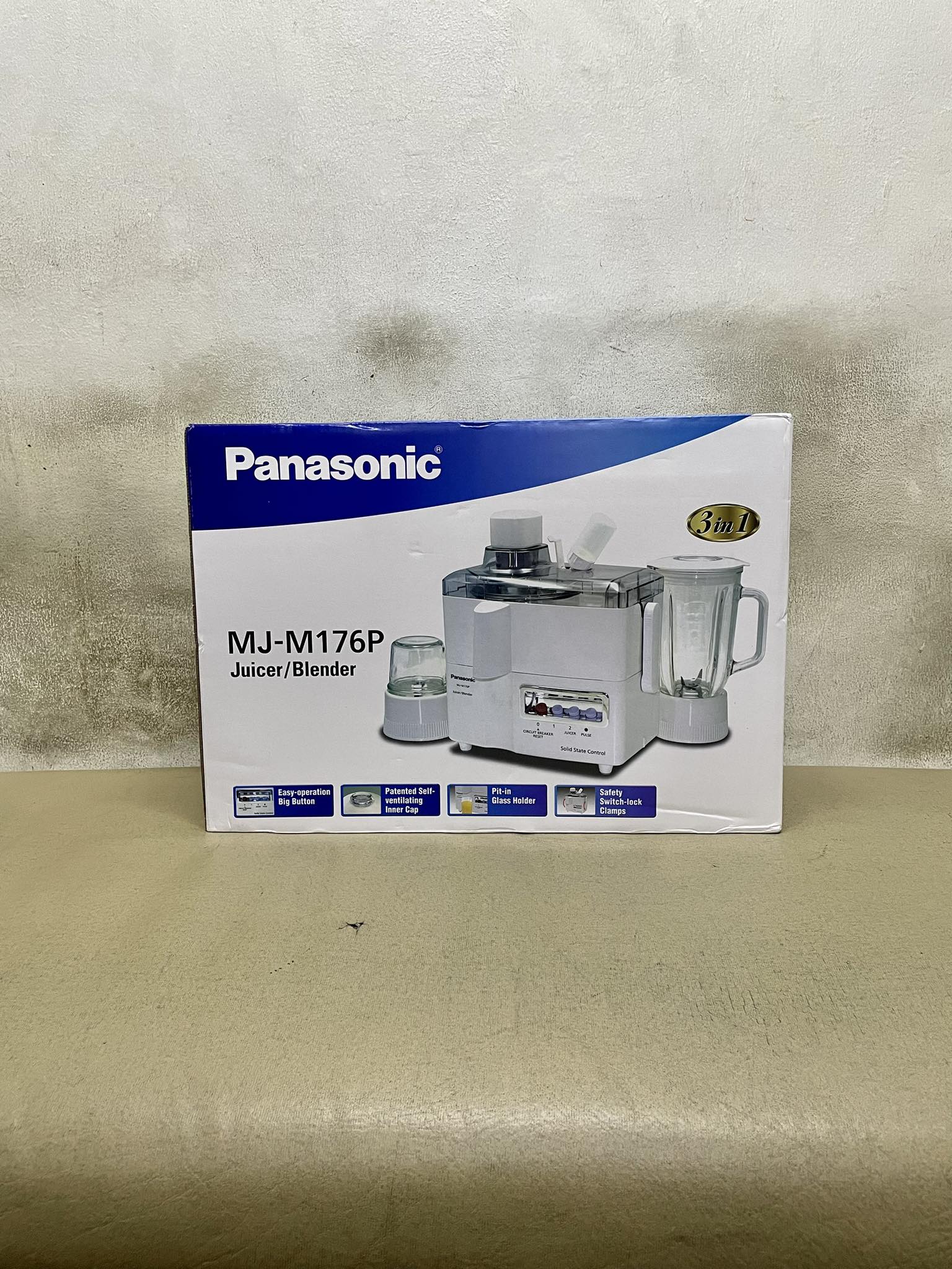 PANASONIC MJM176P 3IN1 (MIXER, GRINDER, JUICER) Lazada PH