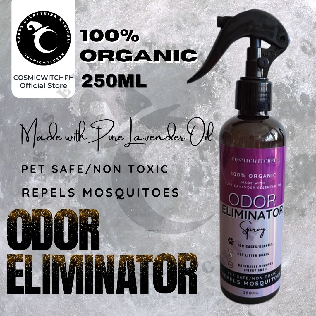 Odor Eliminator Mosquito Repellent Spray 250ml Disinfectant Dog cages Kennels Cat Boxes