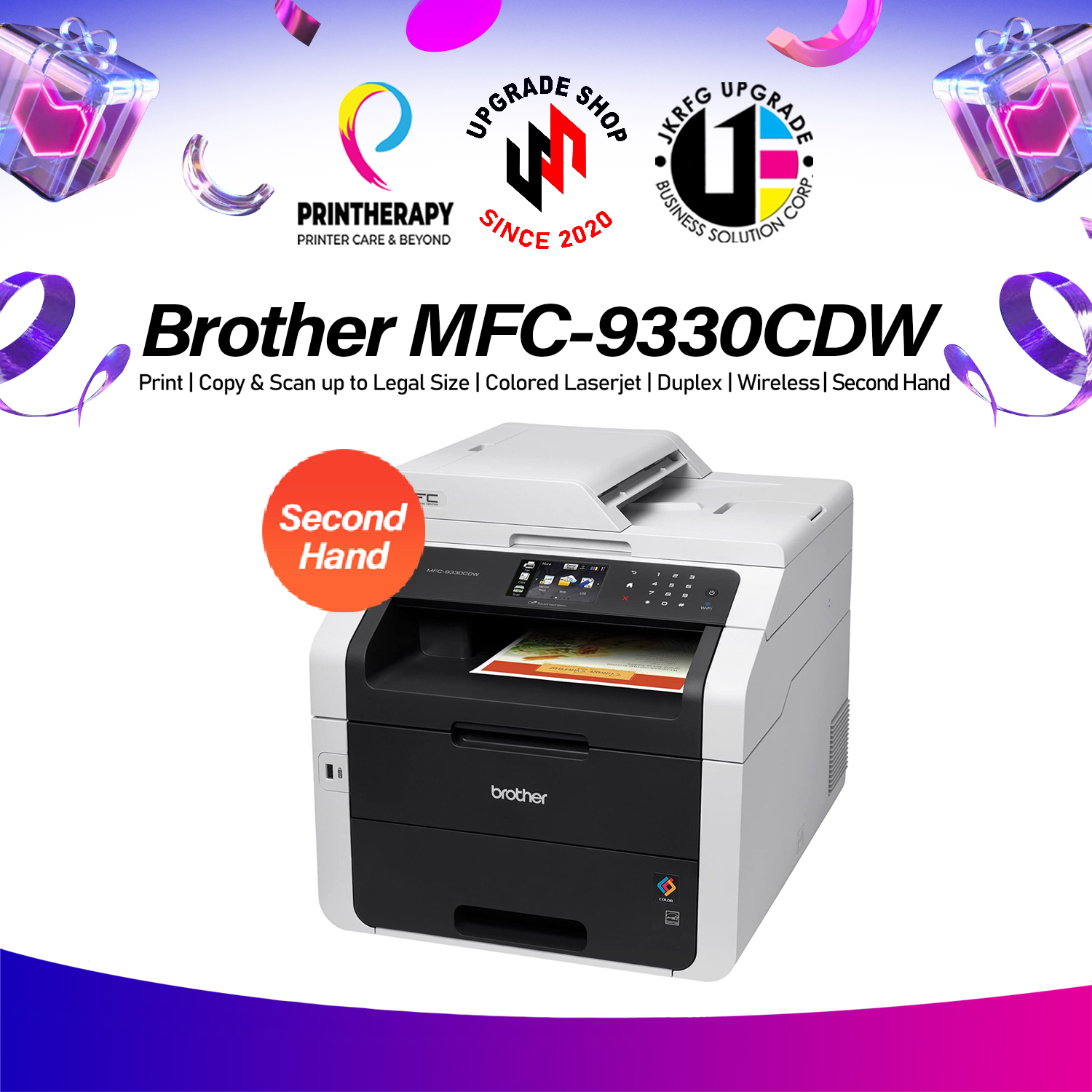brother mfc 9330cdw fax setup