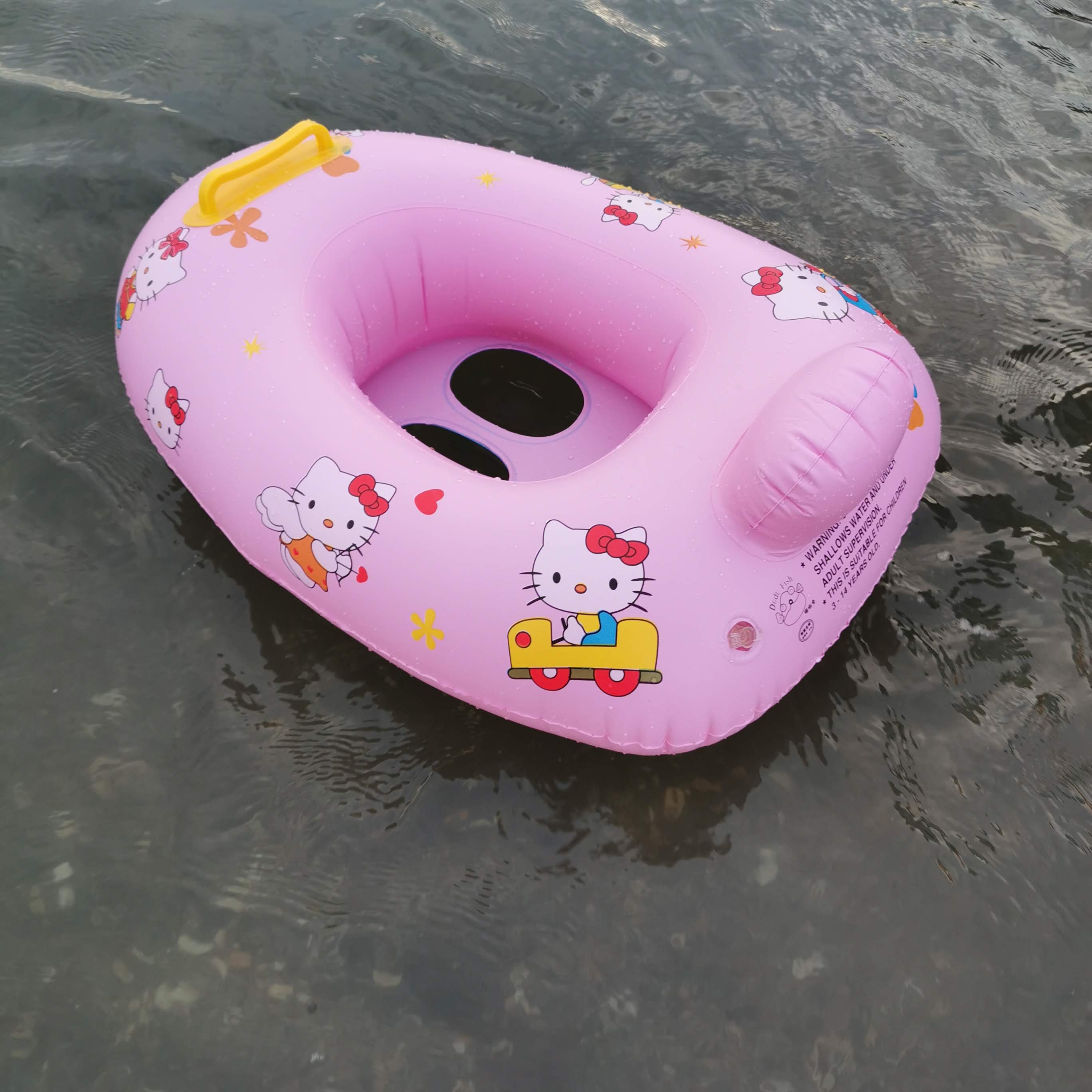 Baby Toddlers Headless Character Swim Boat Baby Swimming Floater Boat ...