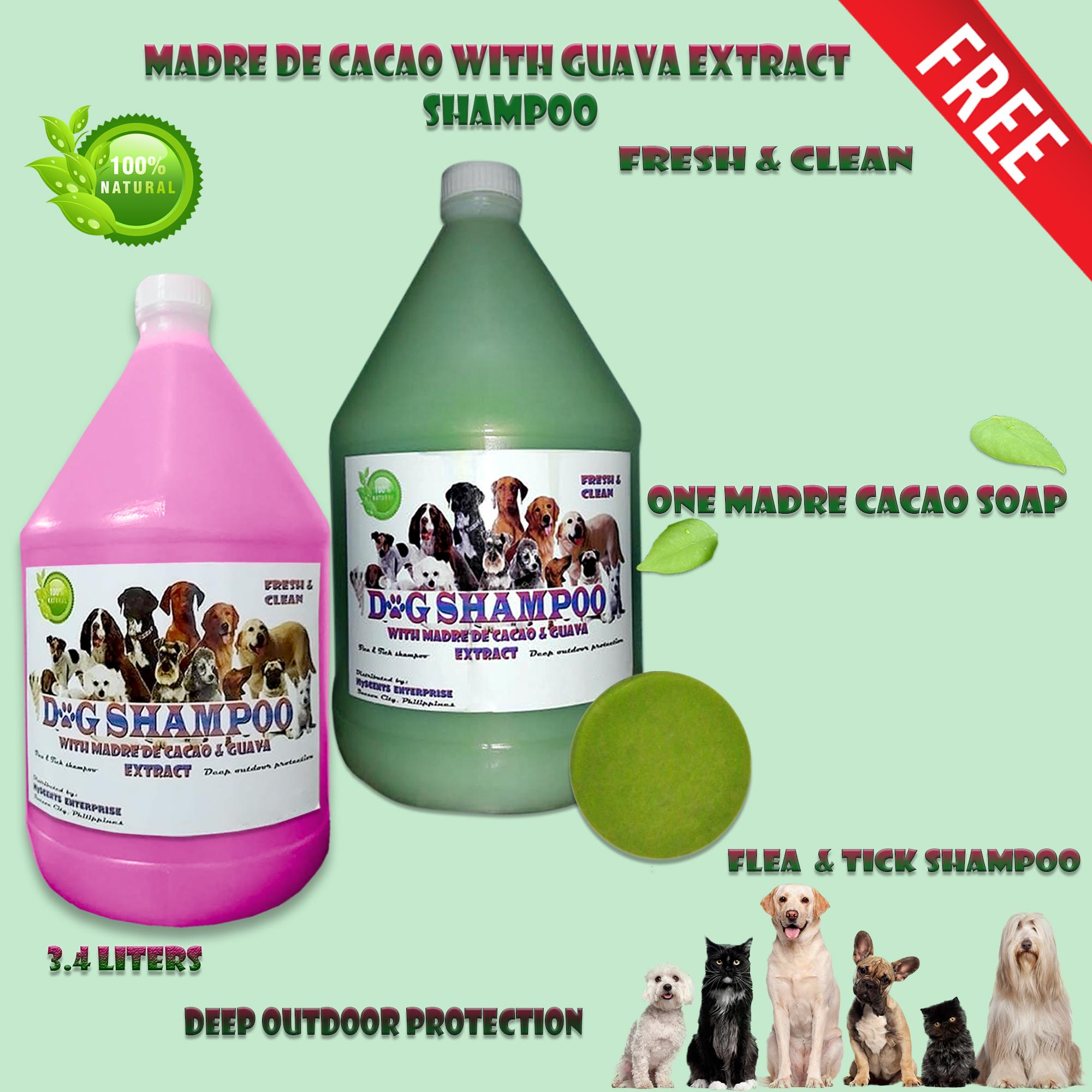 1-gallon-madre-de-cacao-with-guava-extract-dog-cat-shampoo-with-free