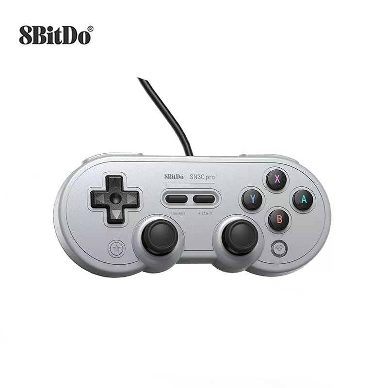 NEW2023 8BitDo SN30 Pro USB Gamepad Joystick Wired Controller with USB Cable for Nintendo Switch