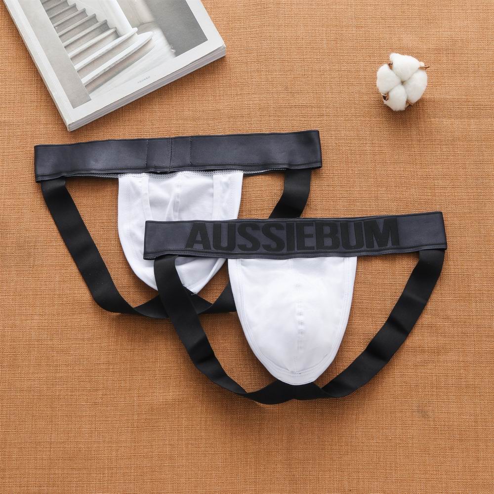 AussieBum Cotton Bumless Jockstraps Bottomless Cotton Briefs With Front  Open Brief