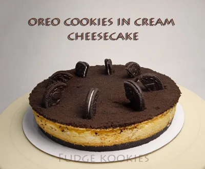 Oreo Cheesecake 8 in dm.