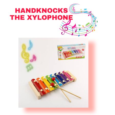 HandKnocks The Xylophone Musical Instrument Educational Toy for Kids Easy and Fun Learning Sound