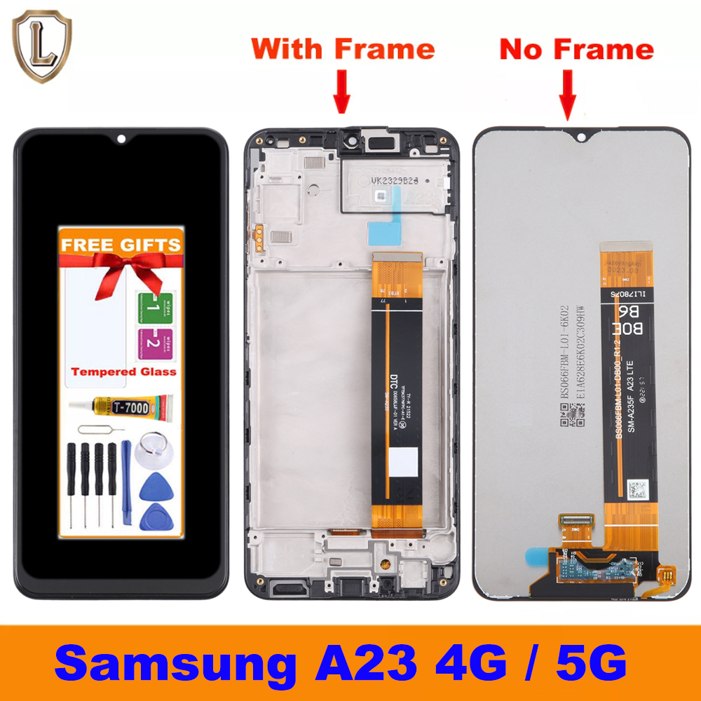 100% Tested Original LCD For Samsung Galaxy A23 A235 A235M SM-A235F/DS ...