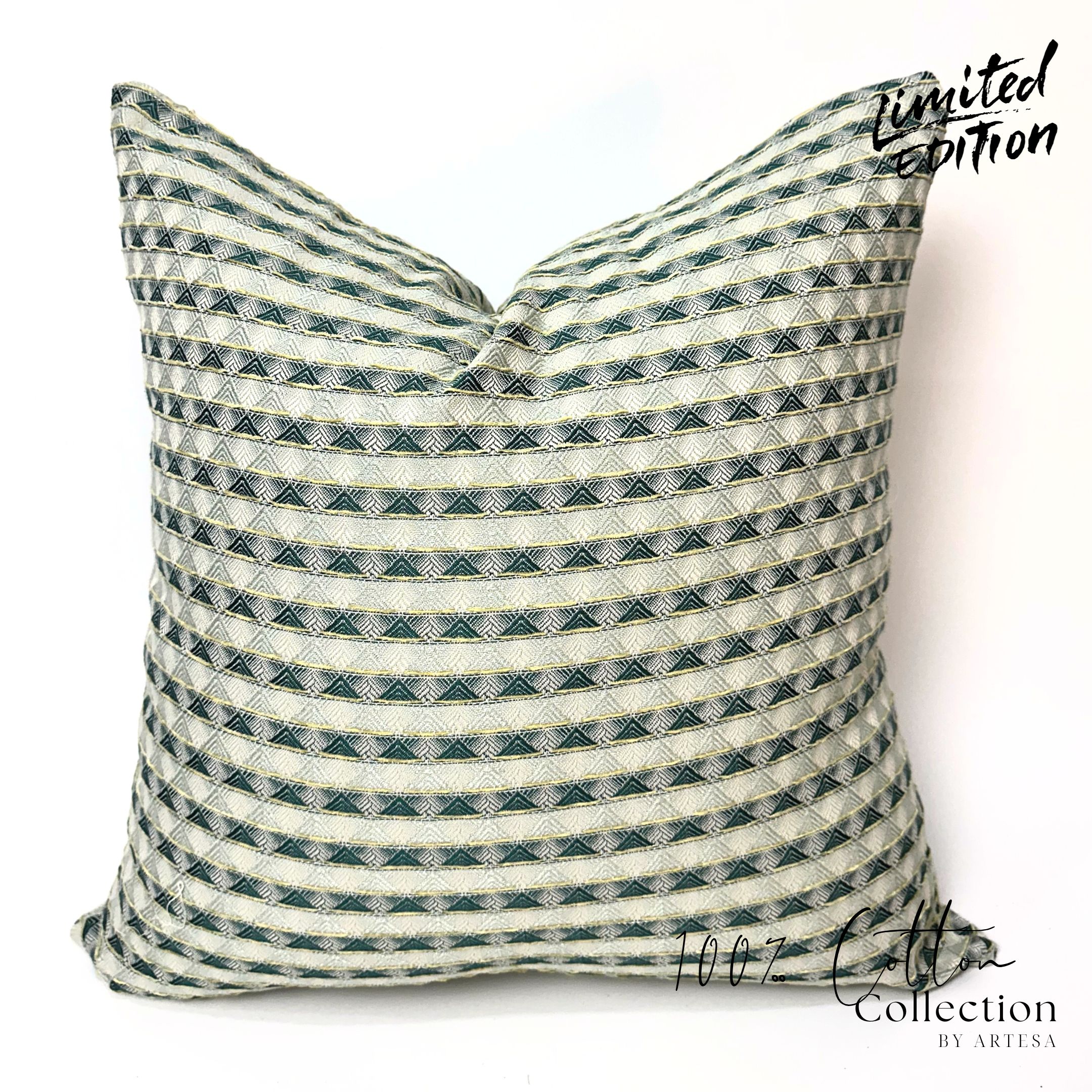 Artesa Premium Brocade Fabric Throw Pillow Case HighQuality, Stylish