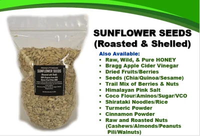 Roasted Sunflower Seeds 200g (Organic, Shelled)