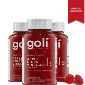 Goli ACV Gummies - Vegan, Organic, Non-GMO (60 ct)
