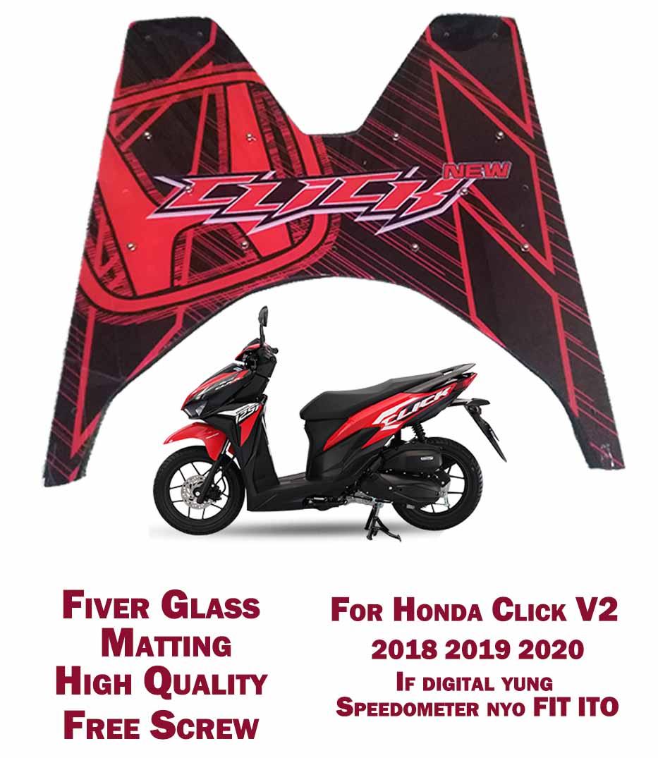 Click Honda V2 Matting Fi Grid Red V2 18 Honda Click Matting Lazada Ph