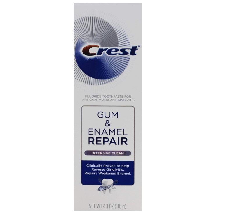 crest gum & enamel repair toothpaste intensive clean