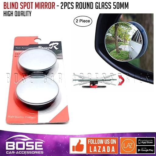 2pcs 360° Car Sedan, Suv, hatchback Blind Spot Mirror Wide Angle Convex