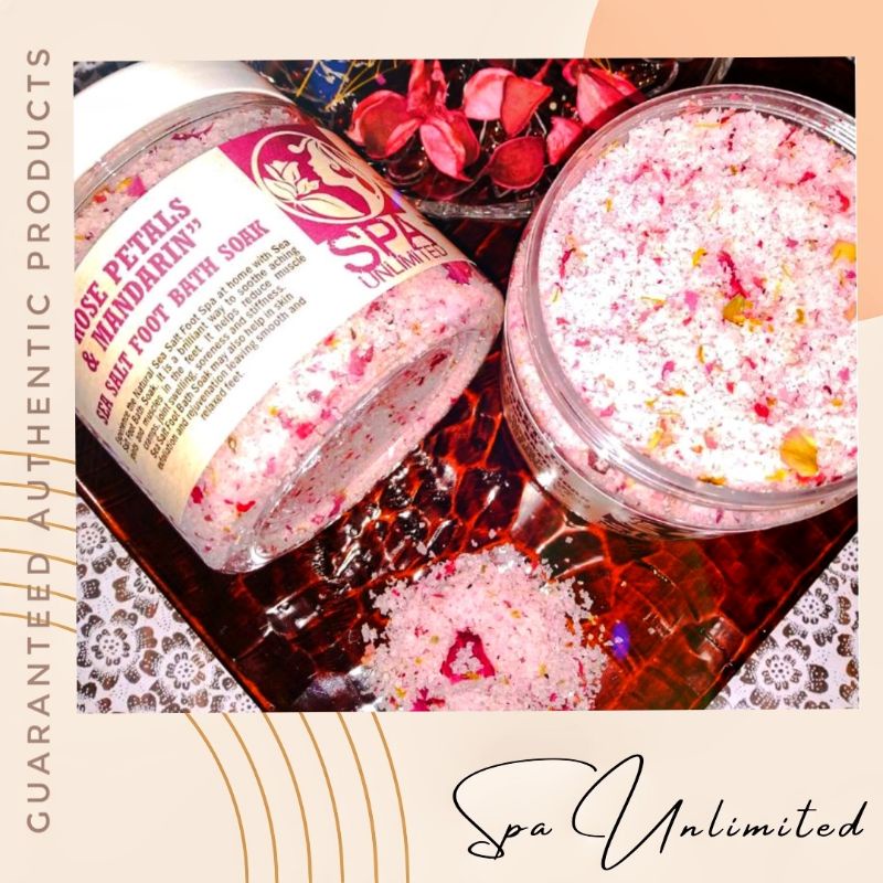 Sea Salt Foot Bath Soak / Foot Soak by Spa Unlimited Lazada PH