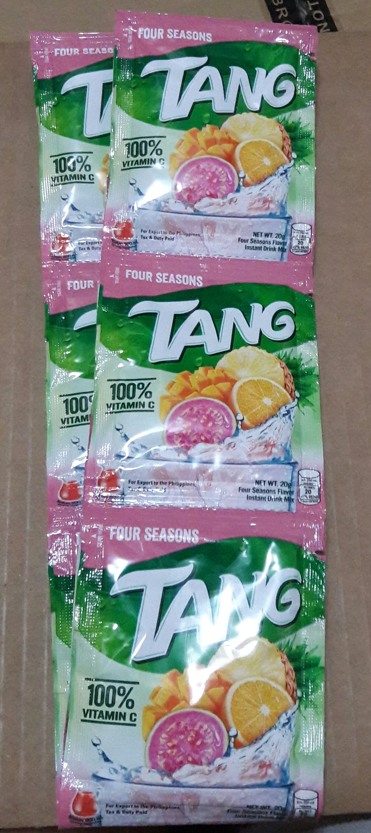 Tang Powdered Juice Four Seasons (20g x 12 sachet) Lazada PH