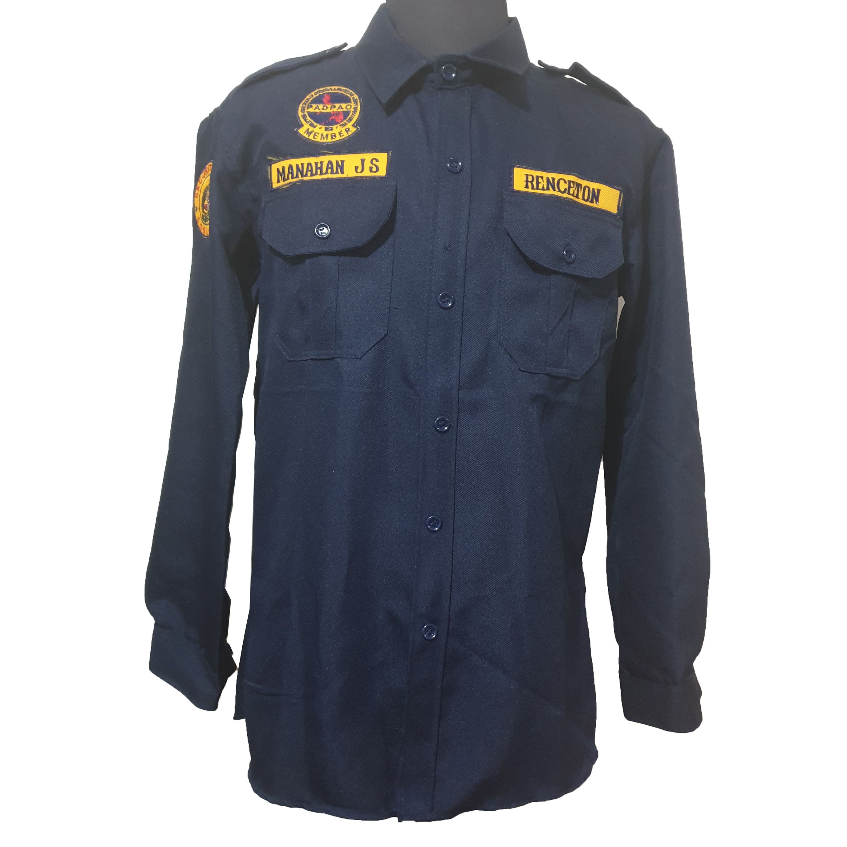 Security Guard Uniform (Upper) | Lazada PH