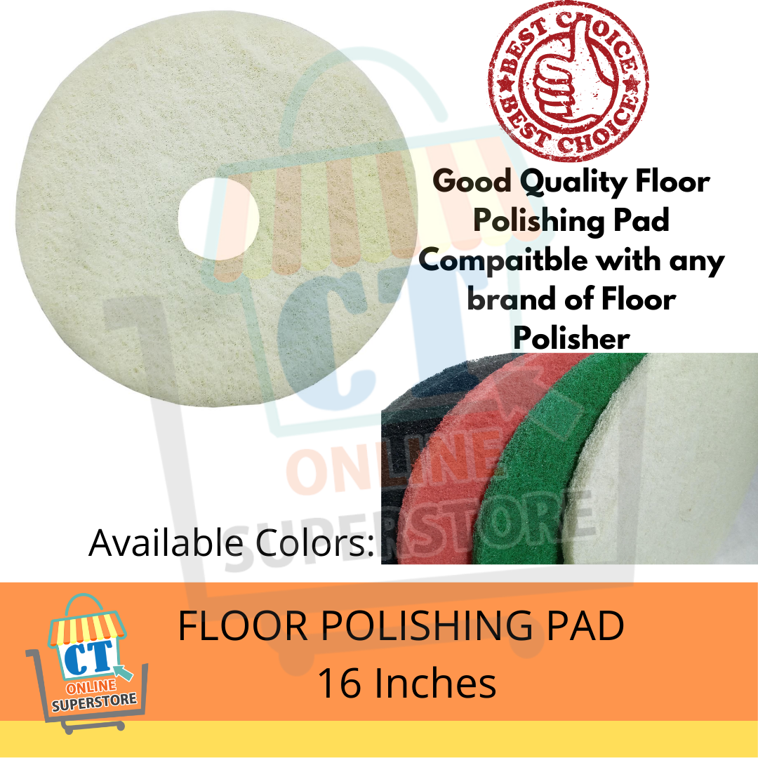 Floor POLISHING PAD 16inches DIAMETER FOR FLOOR POLISHER FOR COMMERCIAL