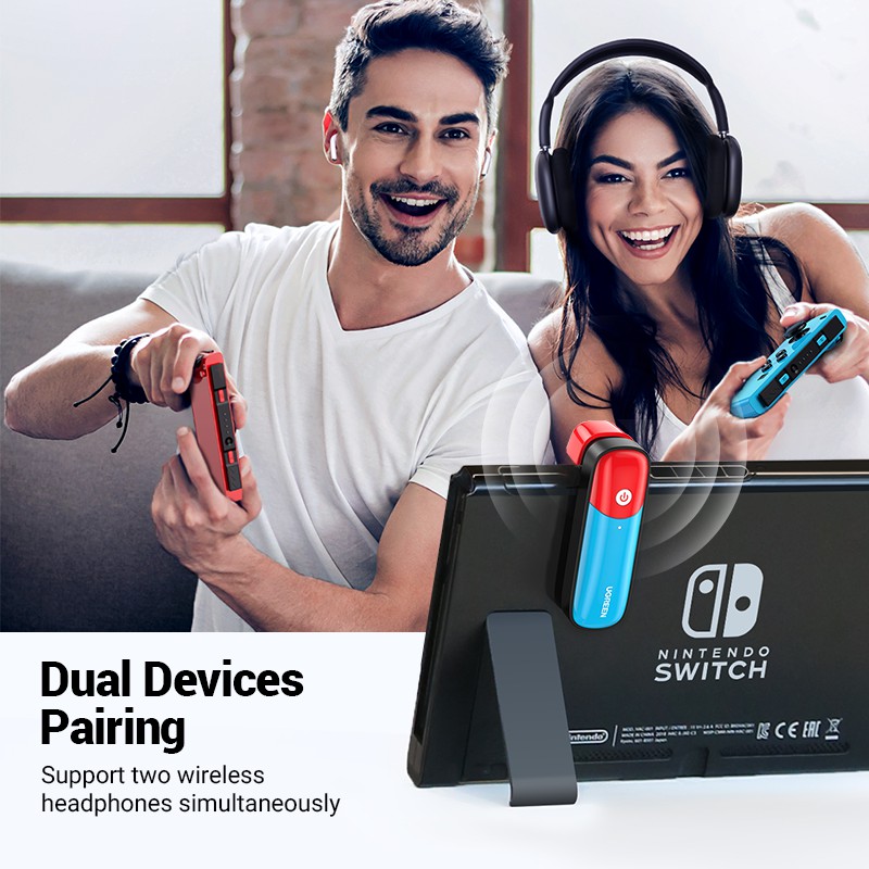 UGREEN Switch Bluetooth 5.0 Audio 3.5mm Transmitter Adapter for Nintendo  Switch APTX LL Wireless Transmitter | Lazada PH