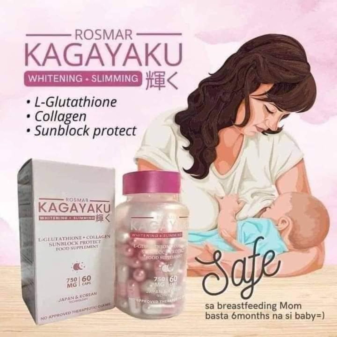 kagayaku glutathione fda approved NEW ARRIVAL Kagayaku Capsule Whitening - Slimming Capsule With Glutathione  Collagen Oral Sunblock And Slimming FDA Approved Safe For Lactating Moms  Food Supplement Capsule - Lazada