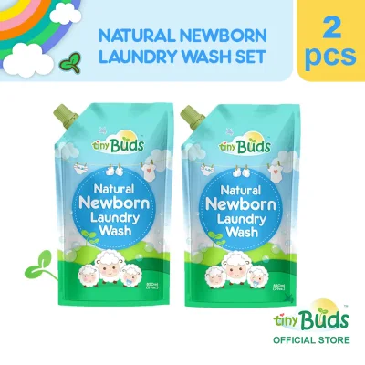 Tiny Buds Natural Newborn Baby Laundry Wash Set of 2 (850ml)