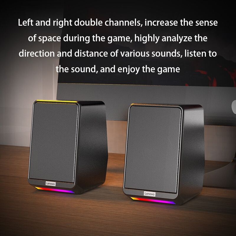 Lenovo Ts38 Computer Speaker Led Tv Soundbar computer speaker desktop