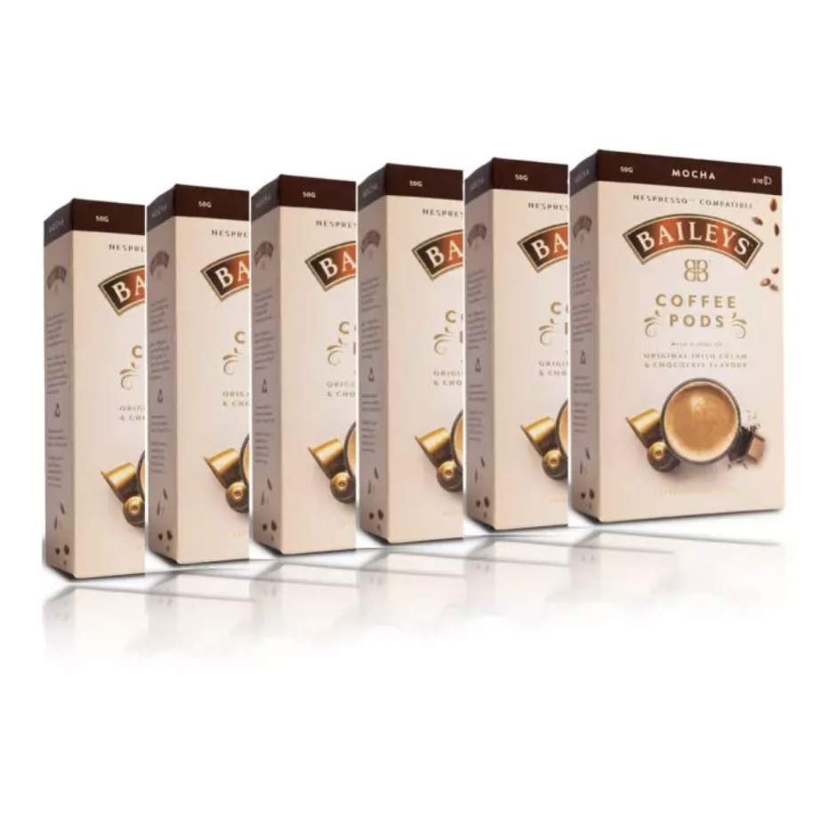 Baileys Mocha Original Irish Cream Nespresso® Compatible Coffee Pods Pack Of 10 Lazada Ph 