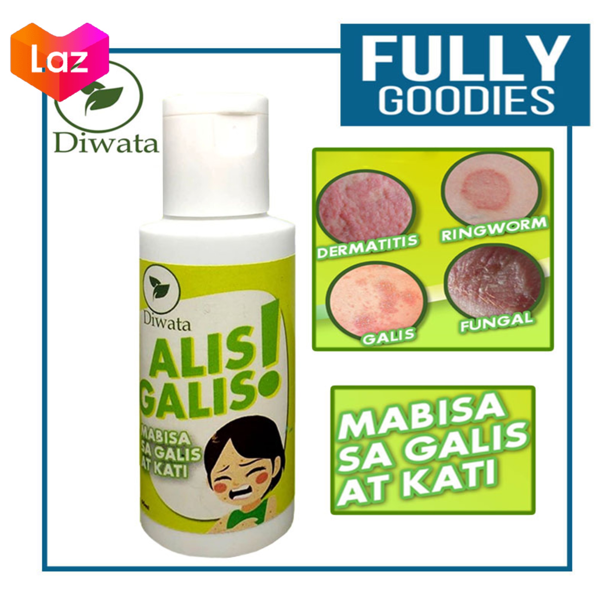 Original All Natural Diwata Alis Galis Natural Remedy Skin Itching