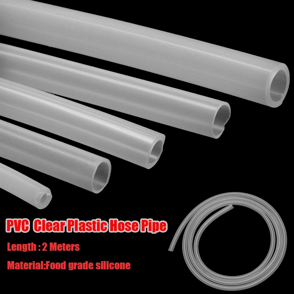 Silicone Hose 1mm-25mm Food Grade Silicone Tube Beer Brew Pants Pipe White