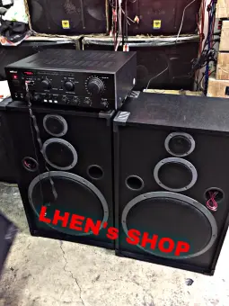 sound system with amplifier price