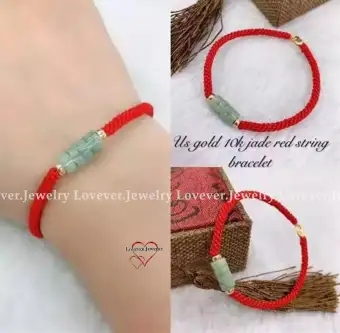 jade string bracelet