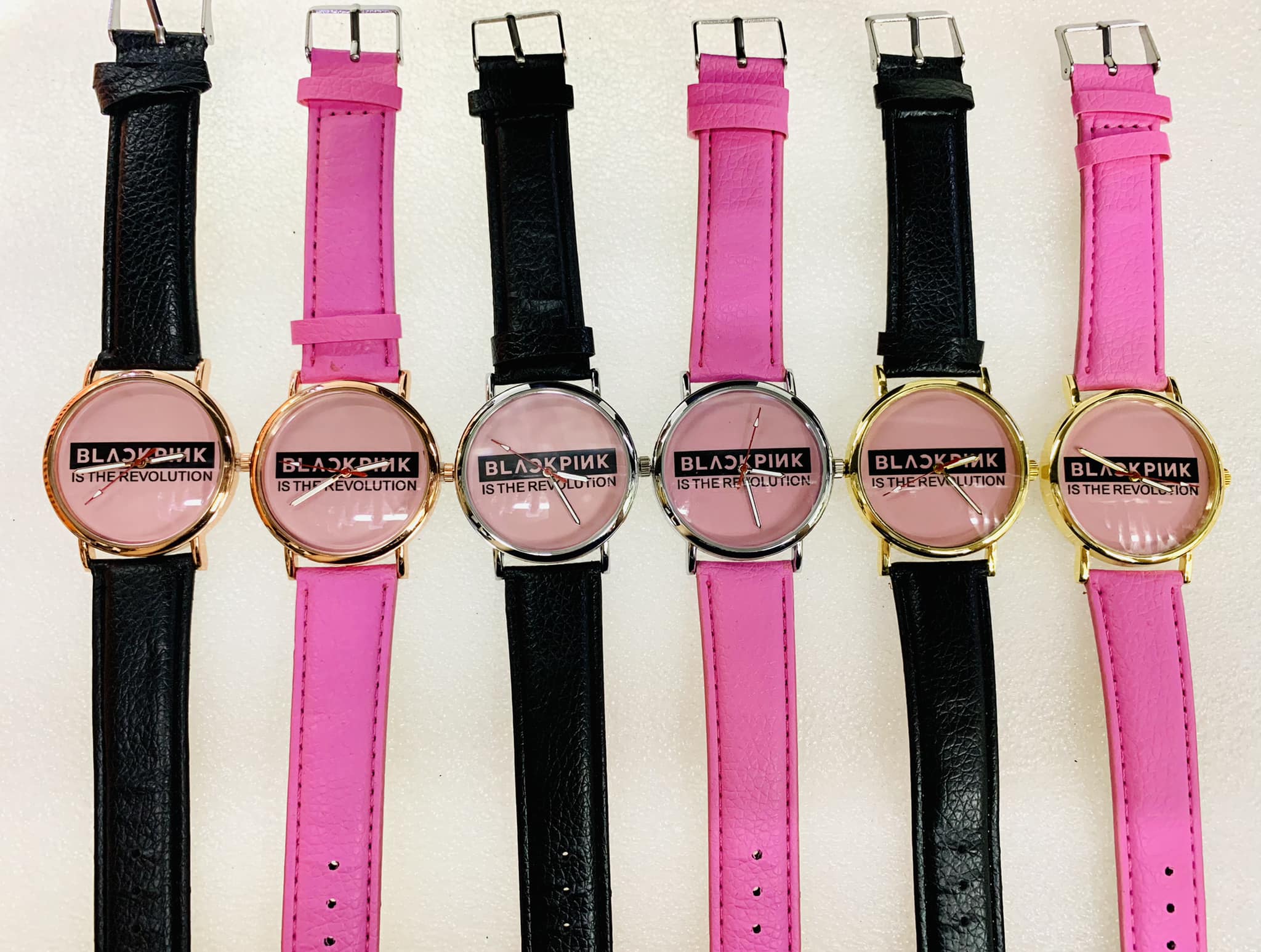 Buy AROA Watch for Womens with Full Pink Blackpink Model :867 in Black  Metal Type Rubber Analog Watch Pink Dial for Women Stylish Watch for Girls  at Amazon.in