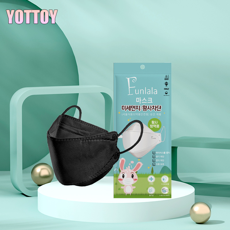 YOTTOY KF94 for Kids Mask Original 50Pcs 360 Degree Protection